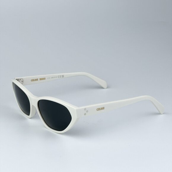 Celine CL40251U 25A BRAND NEW Sunglasses White Grey Cat Eye Women main image 4